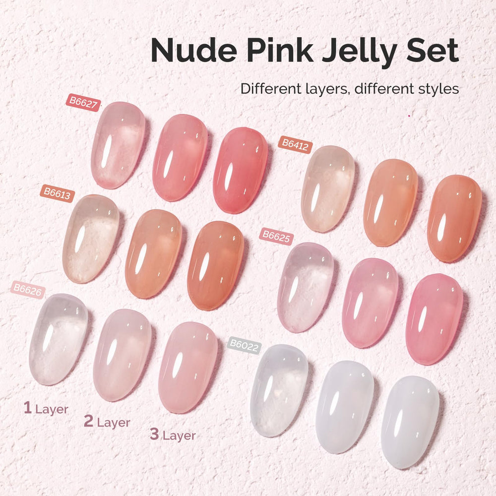 MelodySusie Jelly Gel: efecto jelly para acabado translúcido y suave.