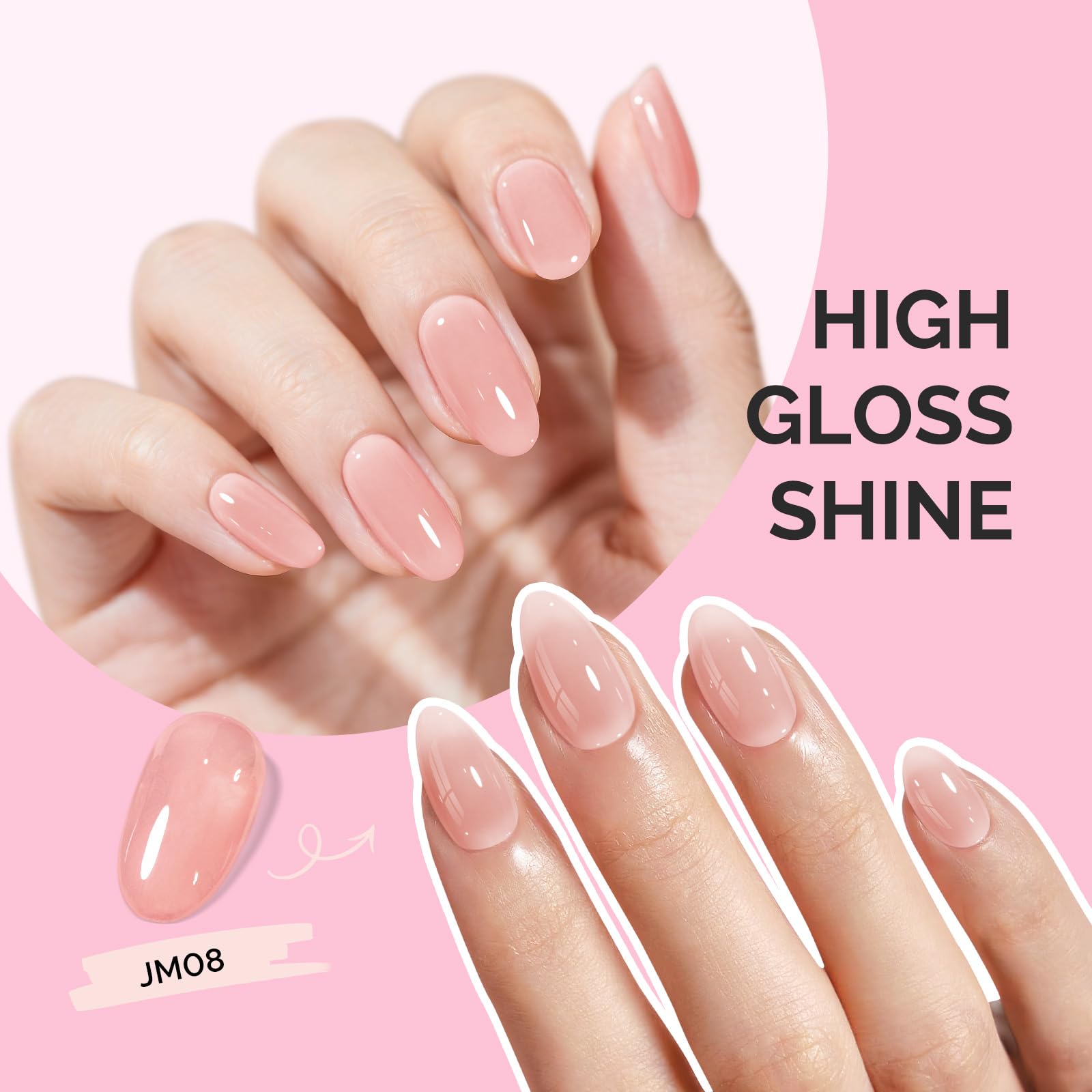 MelodySusie Jeweliver Nude: arte de uñas en casa con tonos milky para proyectos caseros