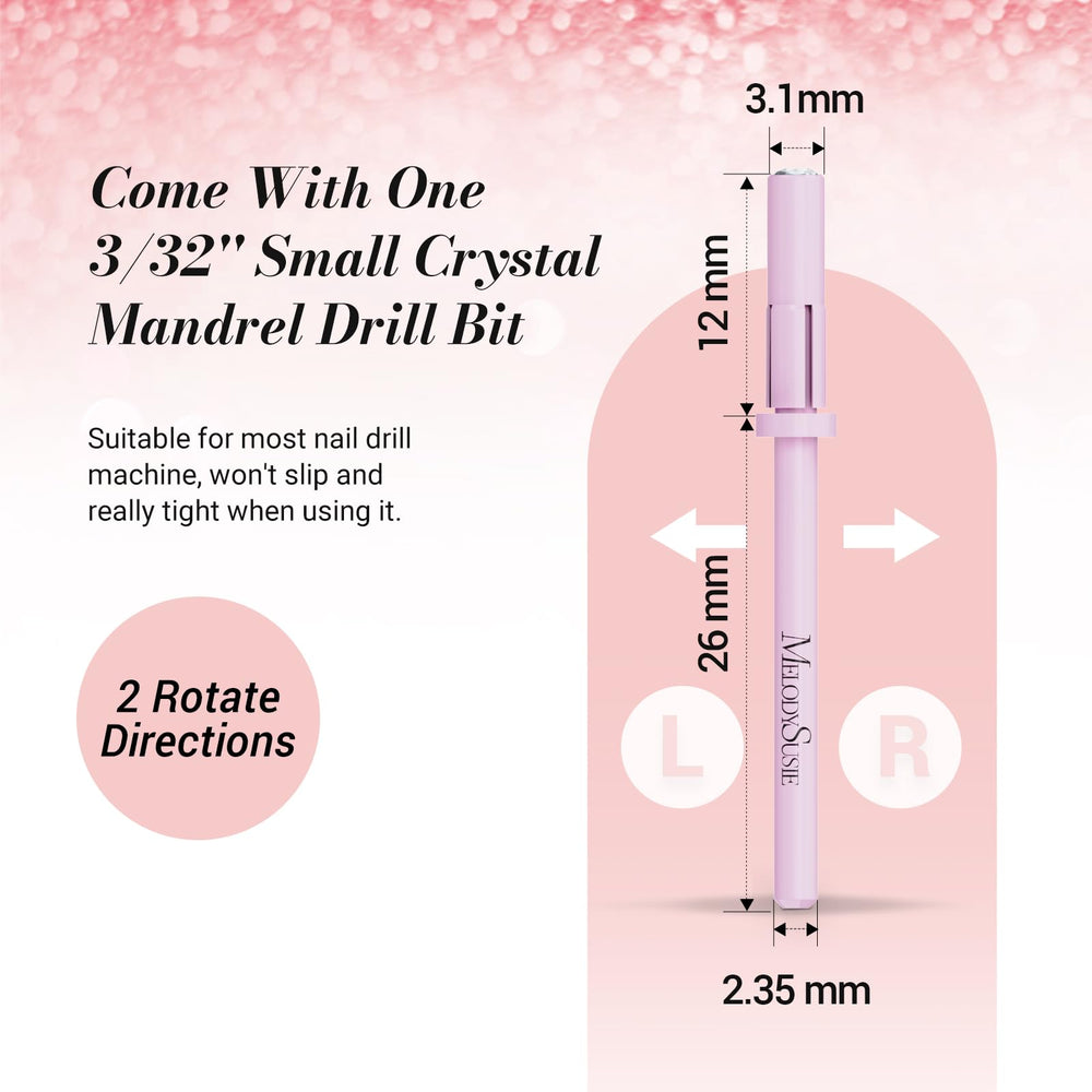 MelodySusie: kit de lijado rosa, ideal para manicuras y pedicuras.