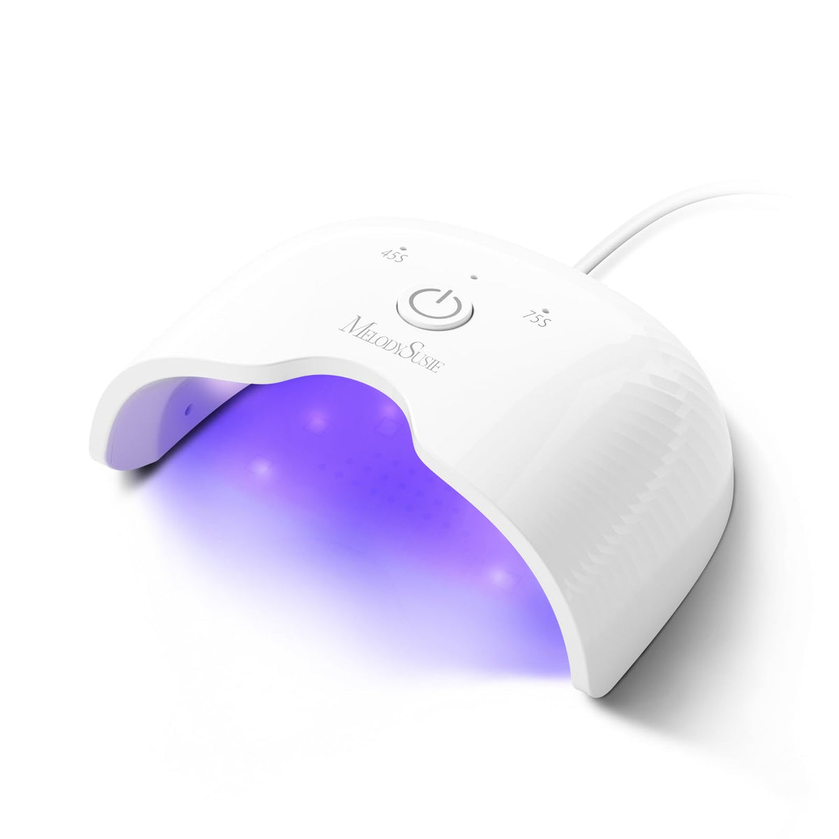 melodySusie lampara UV mini, diseño ligero para manicuras en casa