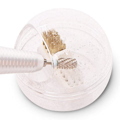 MelodySusie: cepillo doble para brocas de uñas, limpieza eficaz.