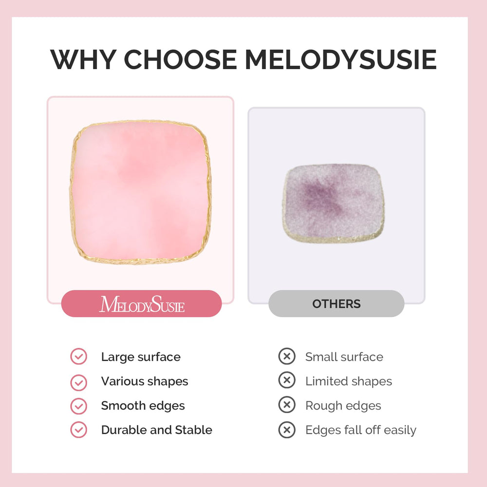 MelodySusie paleta de resina, limpieza fácil y rápida.
