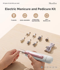MelodySusie luz LED 360 para ver áreas de uñas con claridad y precisión.