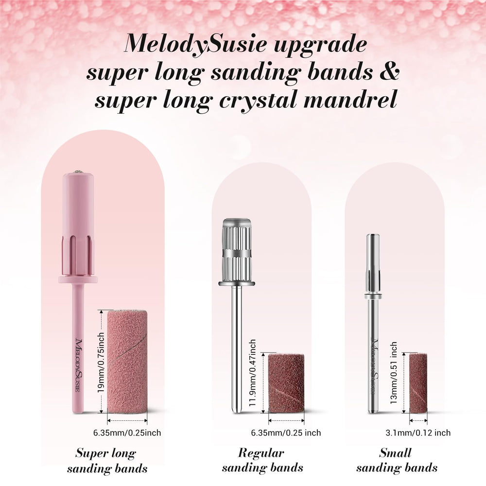 MelodySusie mandril cristal 3-32 pulgadas para conexión estable
