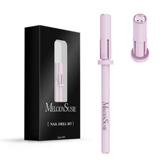 MelodySusie mandril cristal superior de 3,1 mm para lijado suave de uñas.