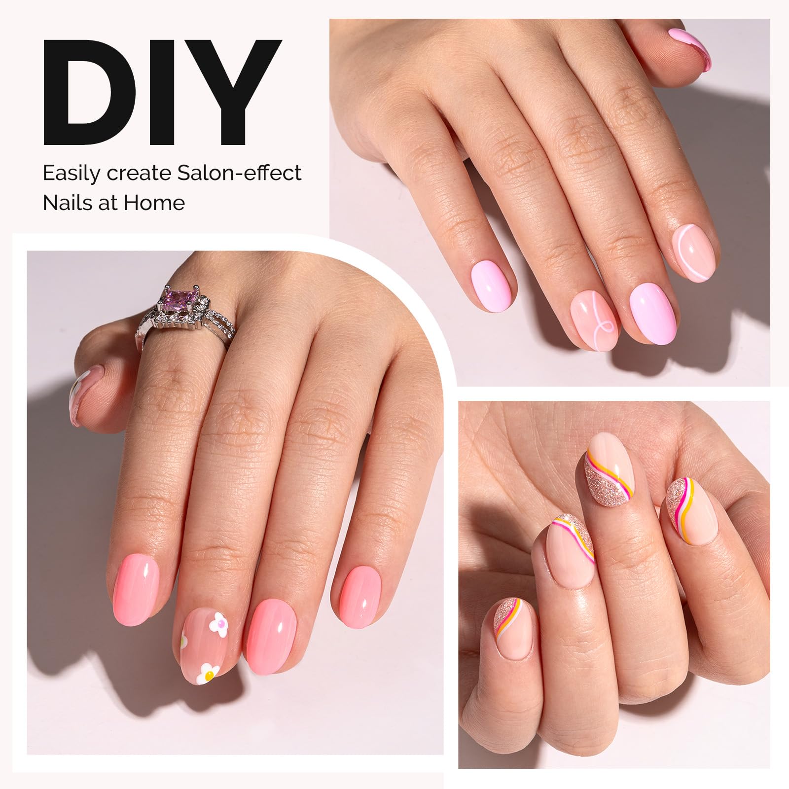 Manicura MelodySusie de larga duración para uso doméstico o profesional.