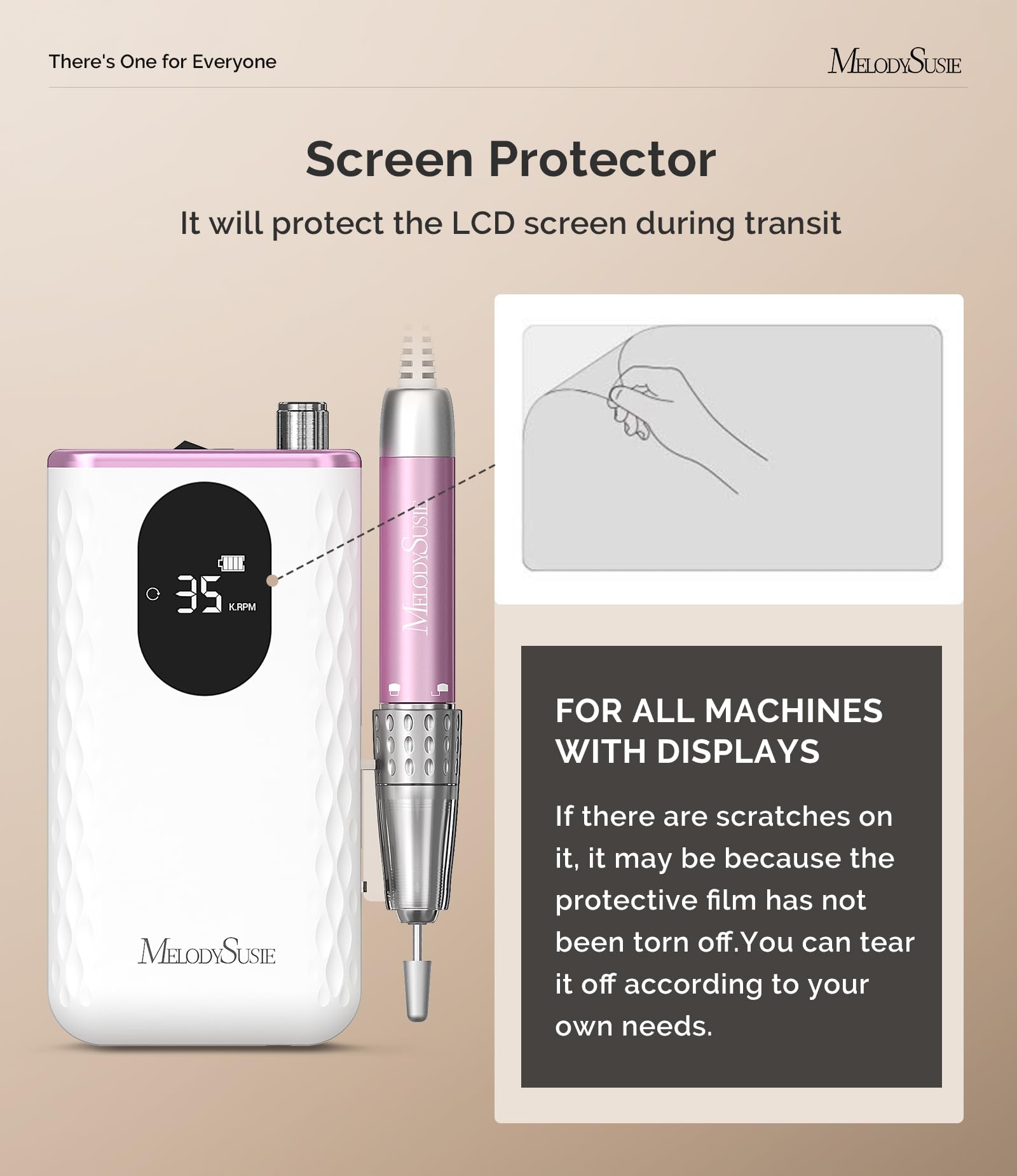 MelodySusie MM400D kit profesional de 8 puntas para usos versátiles.