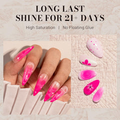 MelodySusie Neon Pink Gel: olor suave y fórmula saludable