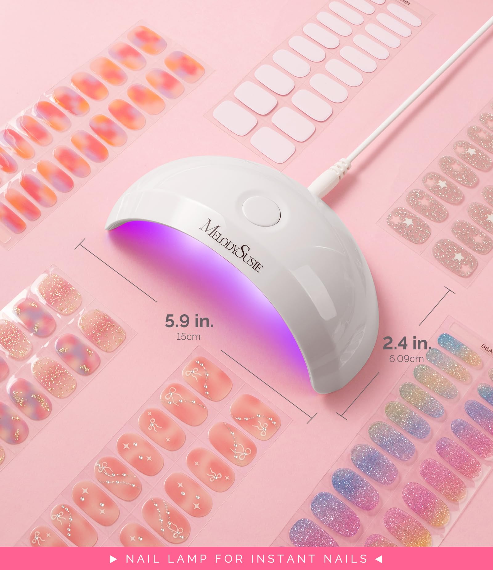 MelodySusie P-ART04 compatible con otras marcas de gel.