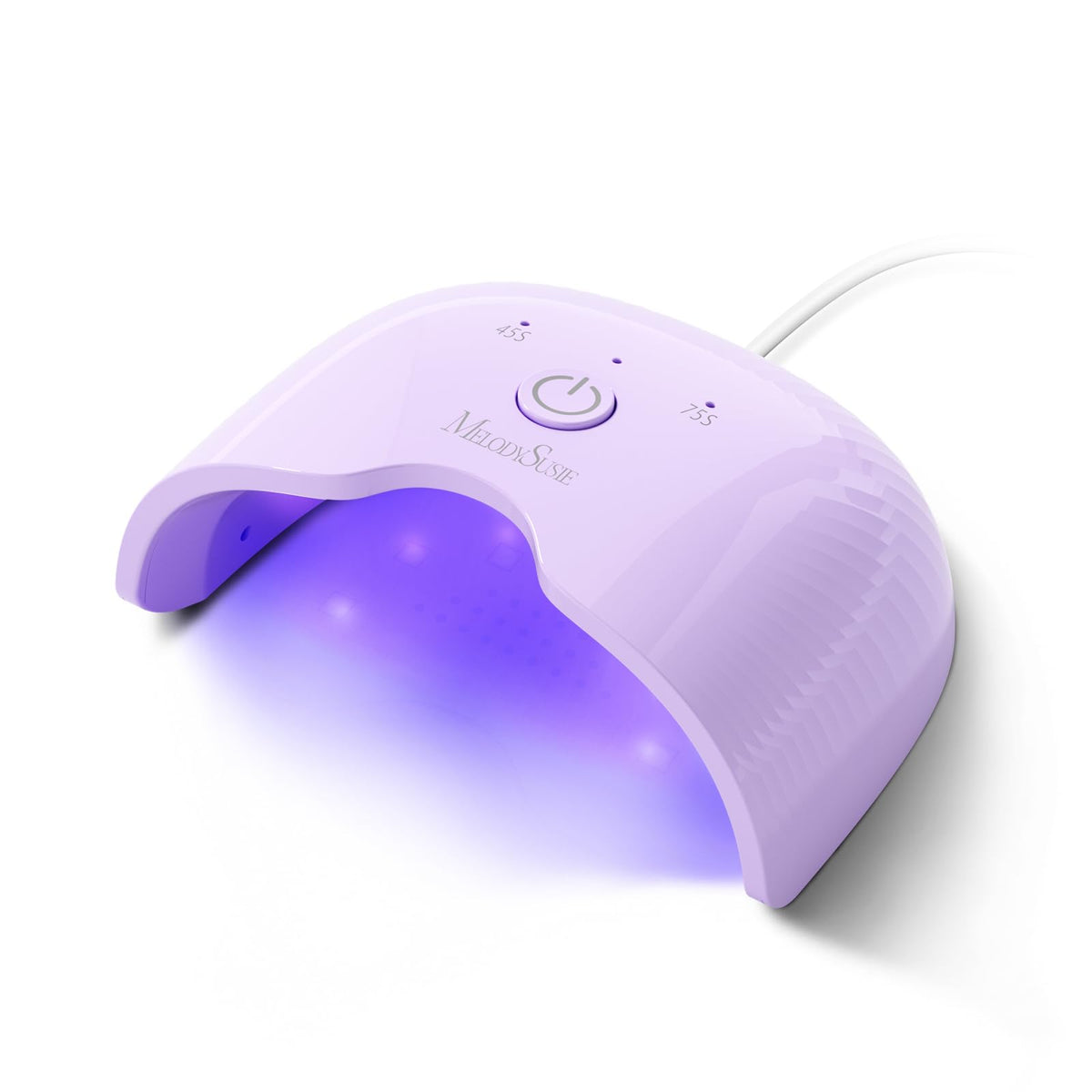 MelodySusie P-Art06F, lámpara UV-LED portátil para uñas con curado eficiente.