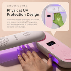 MelodySusie P-PLUS20F diseño compacto y ligero para manicuras móviles