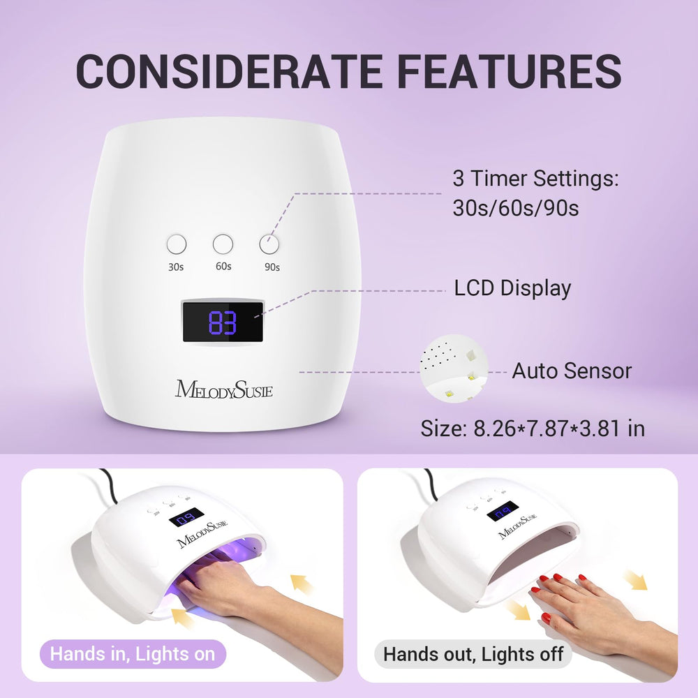 MelodySusie P-Plus30I: iluminación de 30-60-90 seg para sesiones eficientes