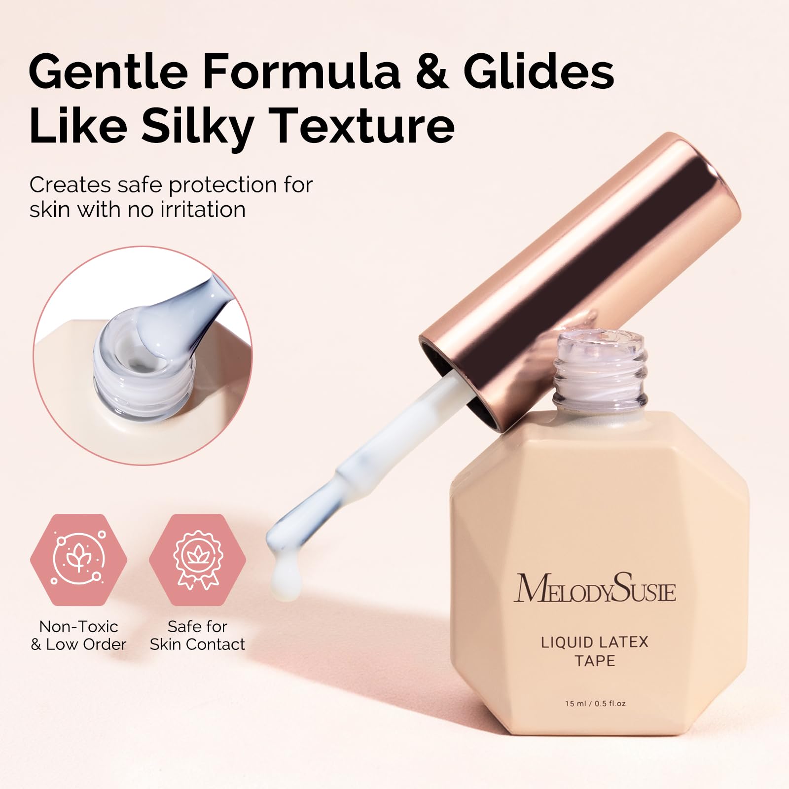 Set MelodySusie protege uñas y cutículas durante el diseño de uñas.