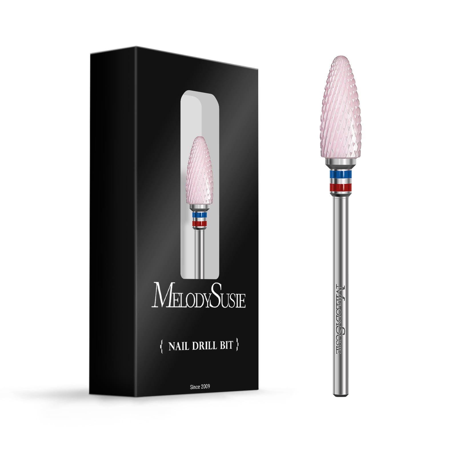 MelodySusie, punta cerámica llama rosa, elimina gel con calor suave y controlado