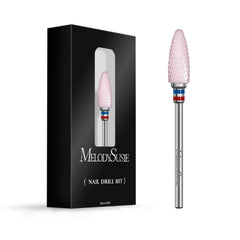 MelodySusie, punta cerámica llama rosa, elimina gel con calor suave y controlado