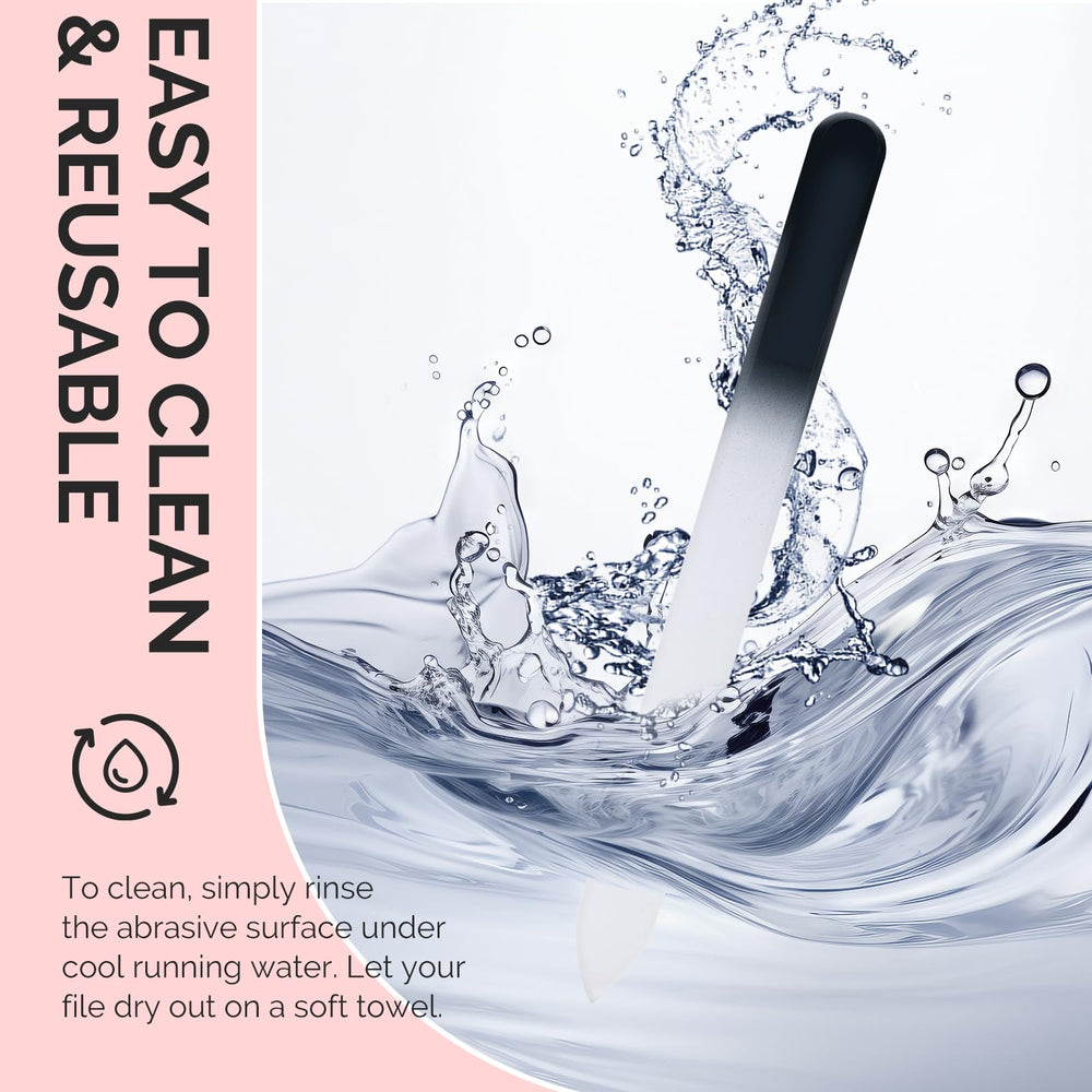 Regalo ideal MelodySusie, lima de cristal para uñas, regalo perfecto para mujeres