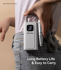 Batterie 4000mAh du SC300F pour des sessions prolongées sans recharge fréquentes.