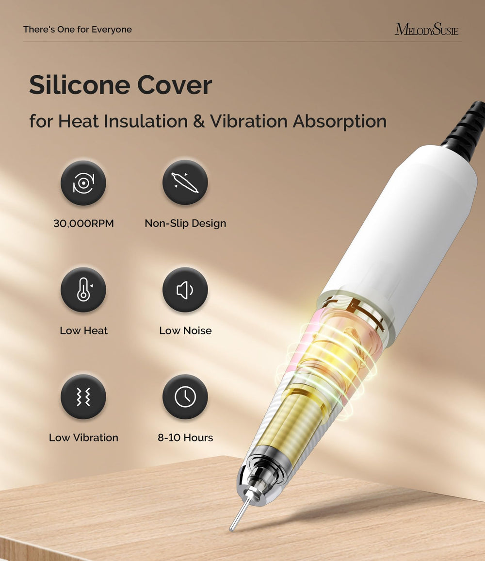 SC300I de MelodySusie, 30,000 RPM para limar uñas con precisión