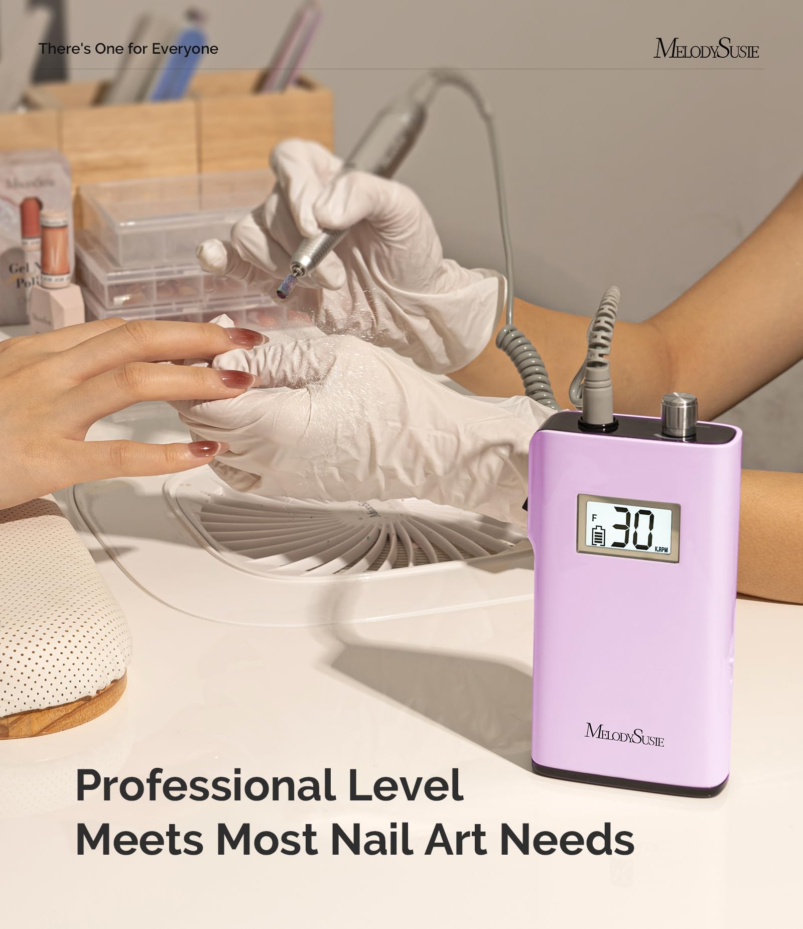 MelodySusie SC320H, diseño ligero y ergonómico para sesiones prolongadas.