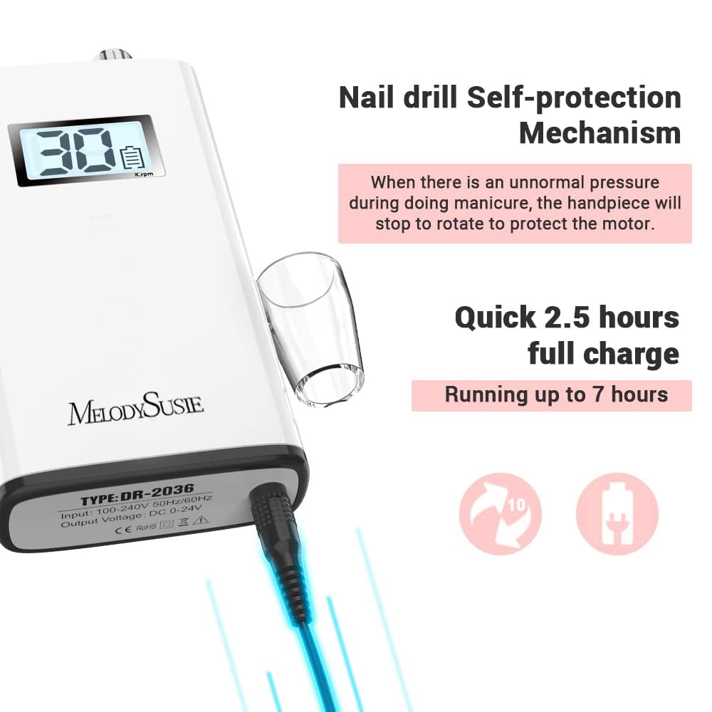 Empuñadura ligera y ergonómica del MelodySusie SC320H para sesiones largas.