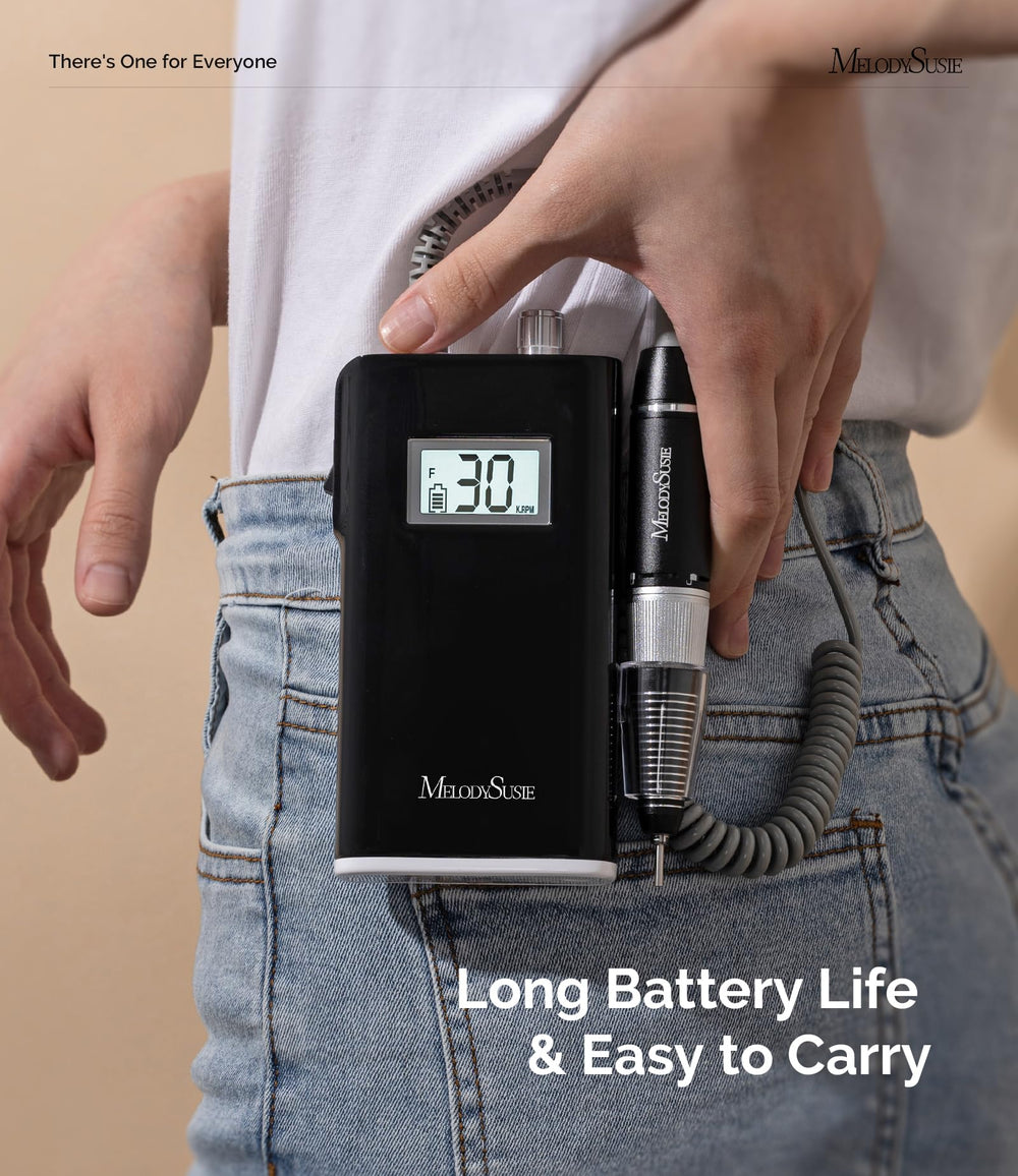 MelodySusie SC320H pantalla LCD que muestra RPM y batería en tiempo real.