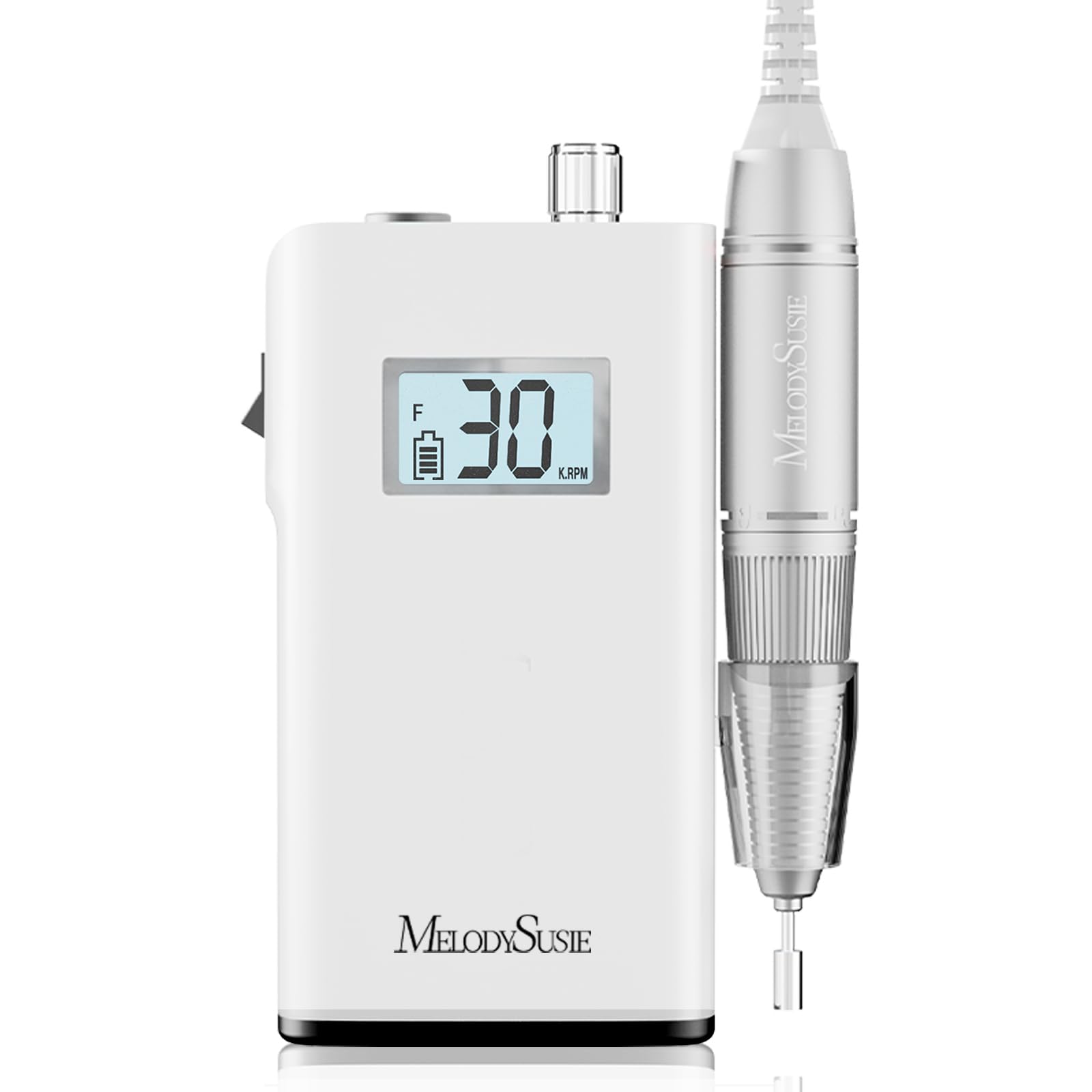 MelodySusie SC320H taladro de uñas sin cable para manicura en casa.