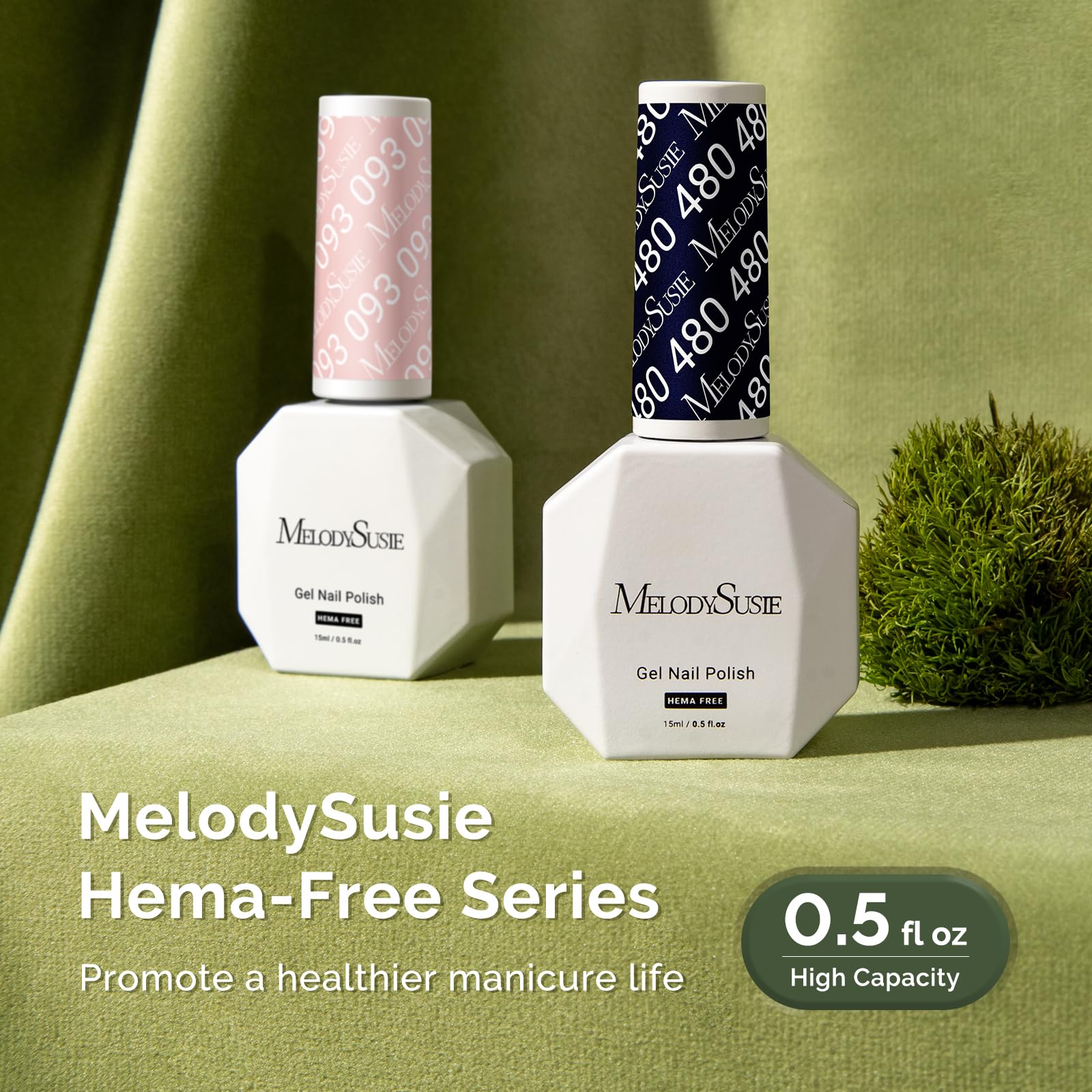 MelodySusie seguridad y cuidado de uñas durante la aplicación.