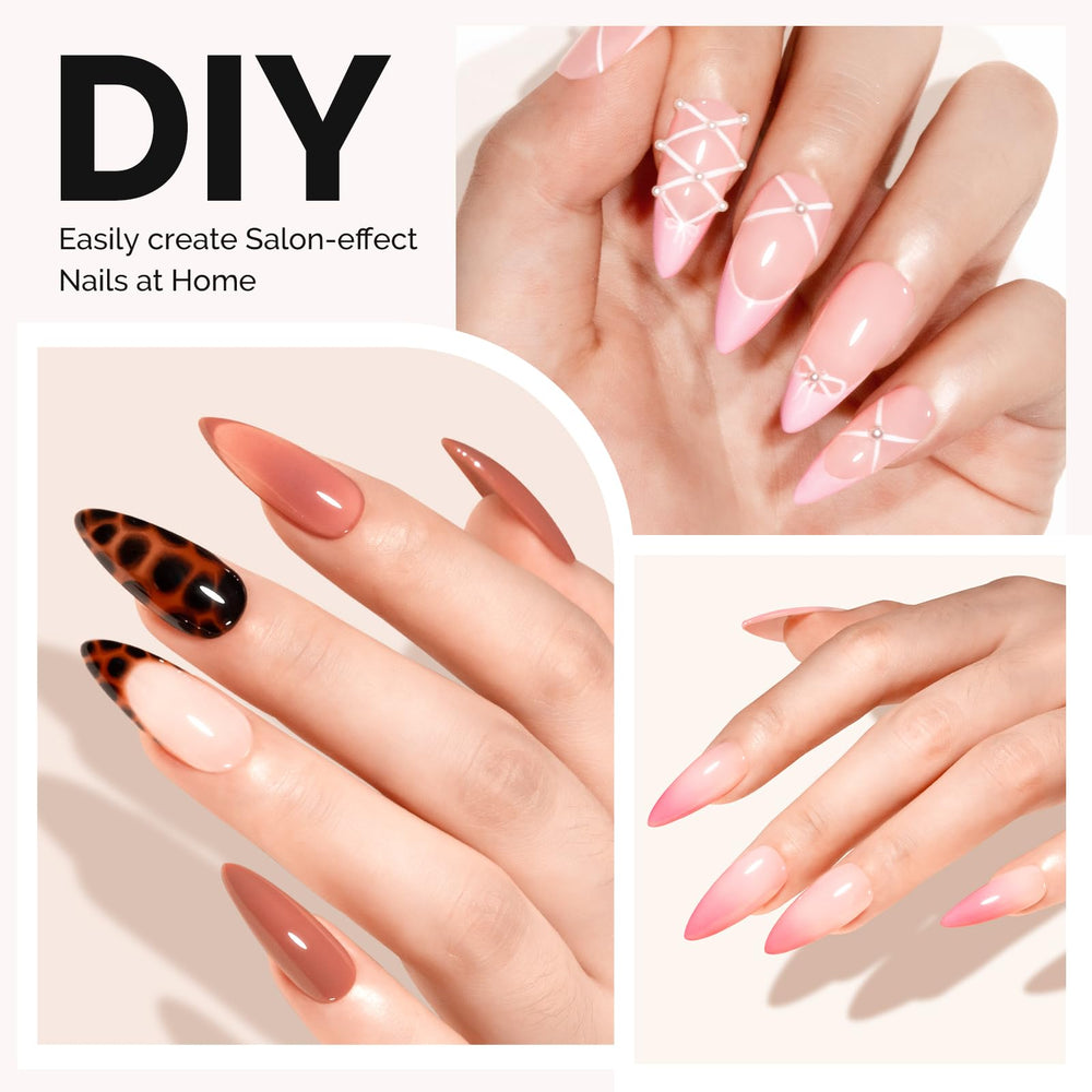 MelodySusie tips uso doméstico y en salón para uñas duraderas