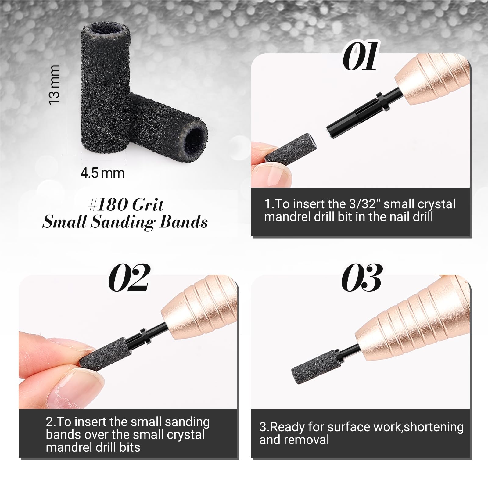 MelodySusie, uso preciso para delinear uñas con gel o acrílico