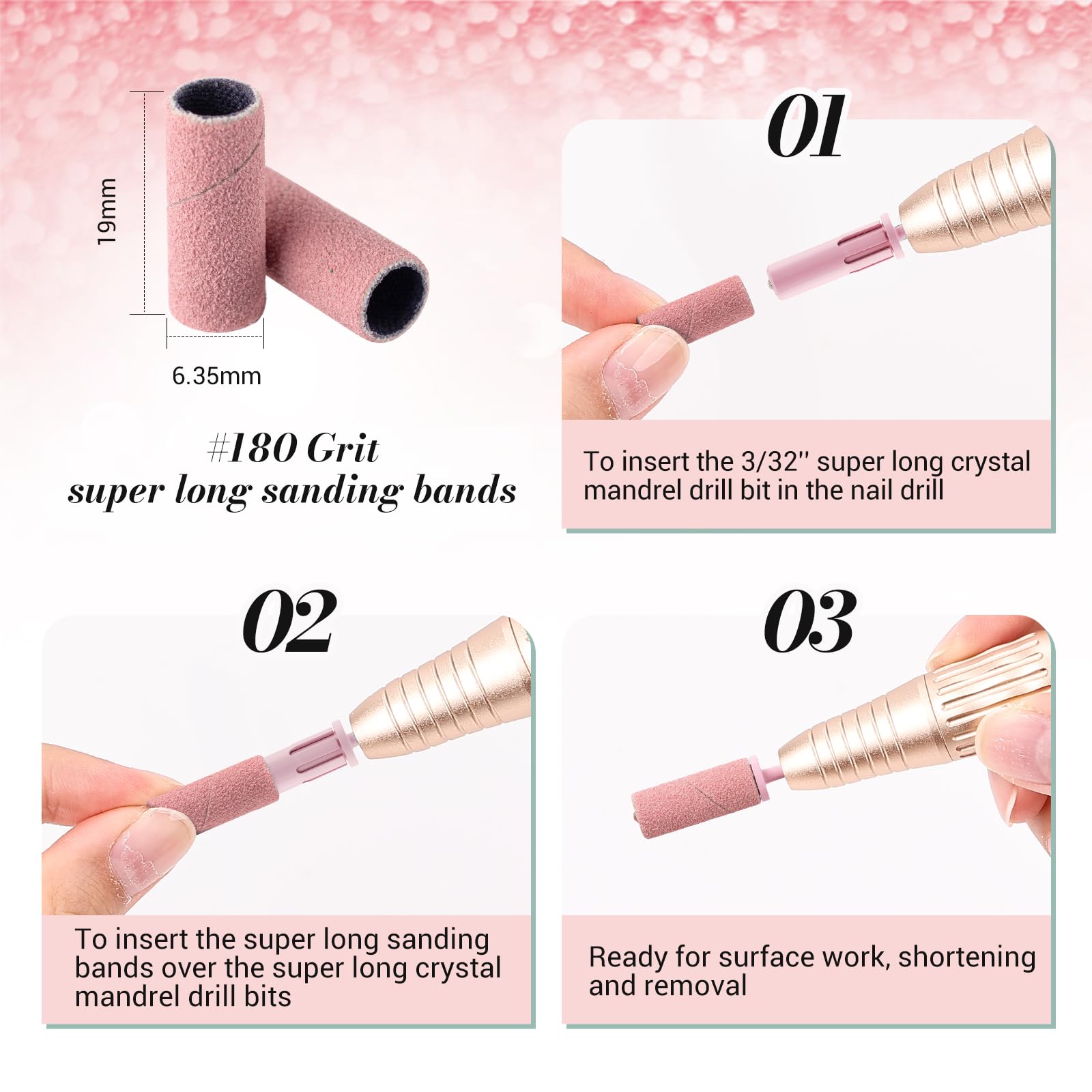 MelodySusie uso para uñas acrílicas y gel con resultados precisos