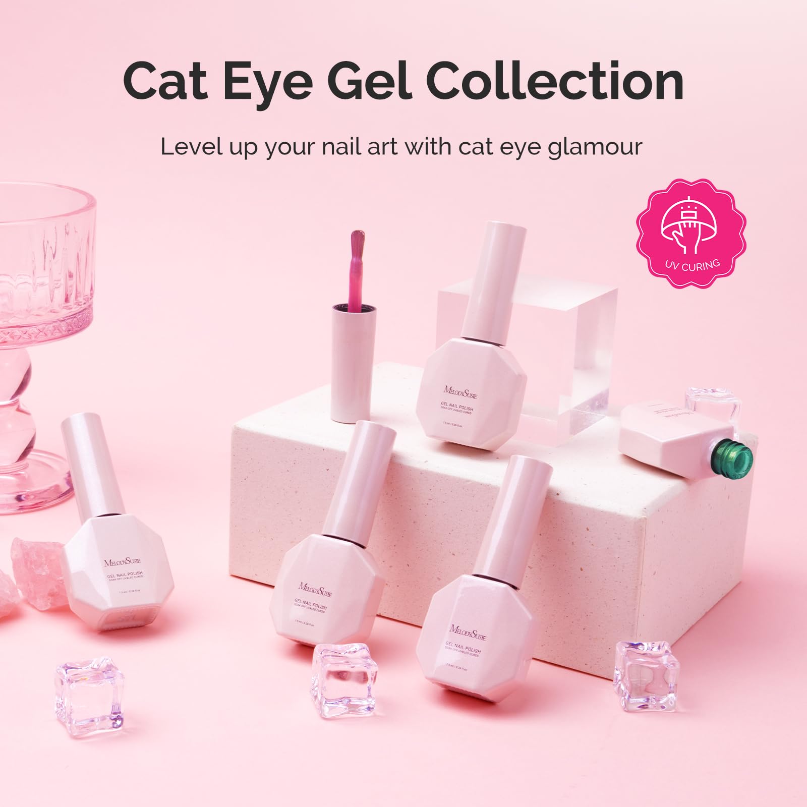 MelodySusie Velvet Gem kit allows durable manicures at home.