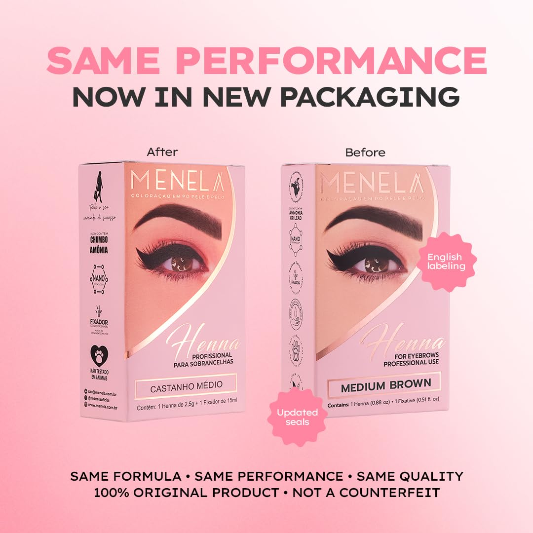 Menela Kit Cejas Completo: todo en un set para teñir