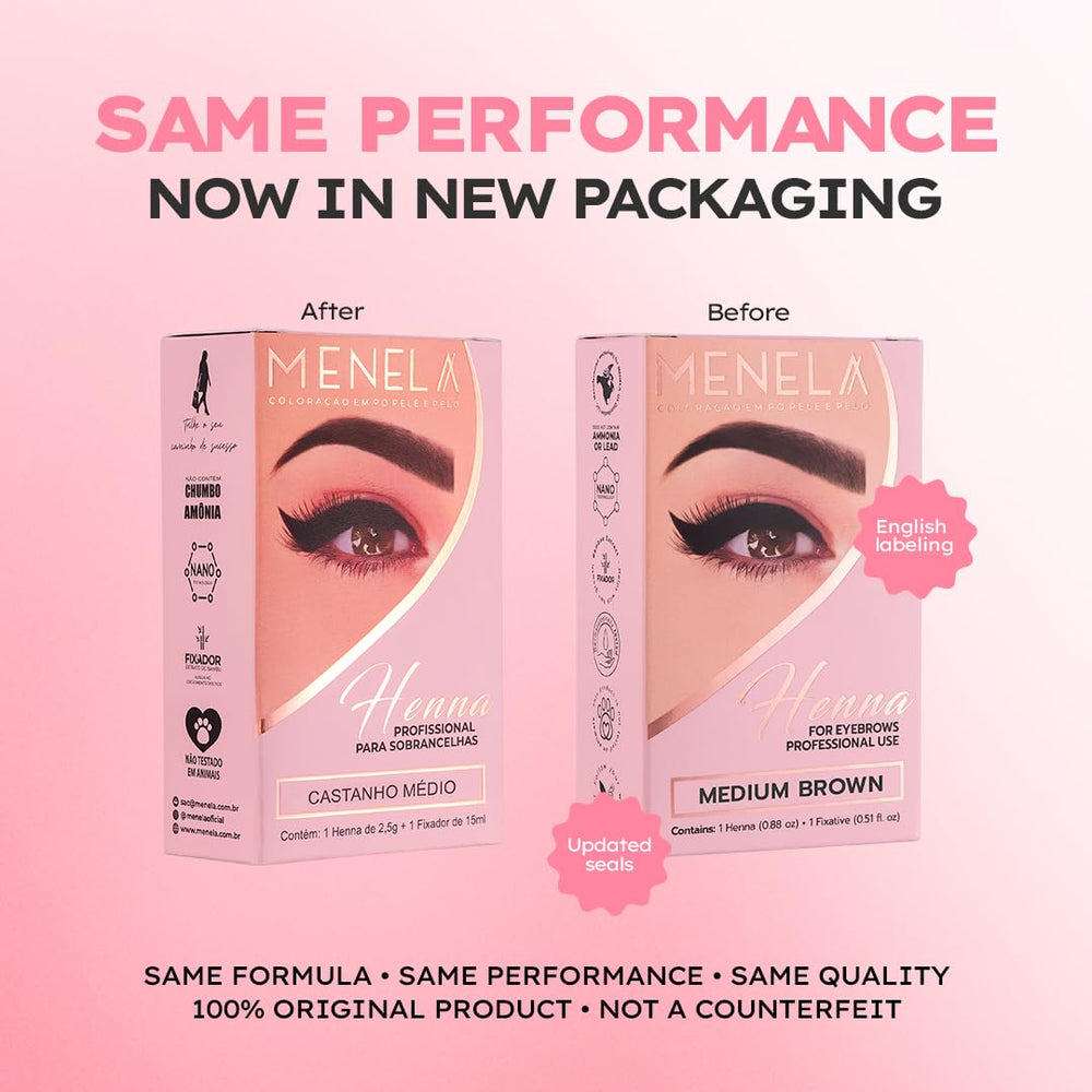 Menela Kit Cejas Completo: todo en un set para teñir