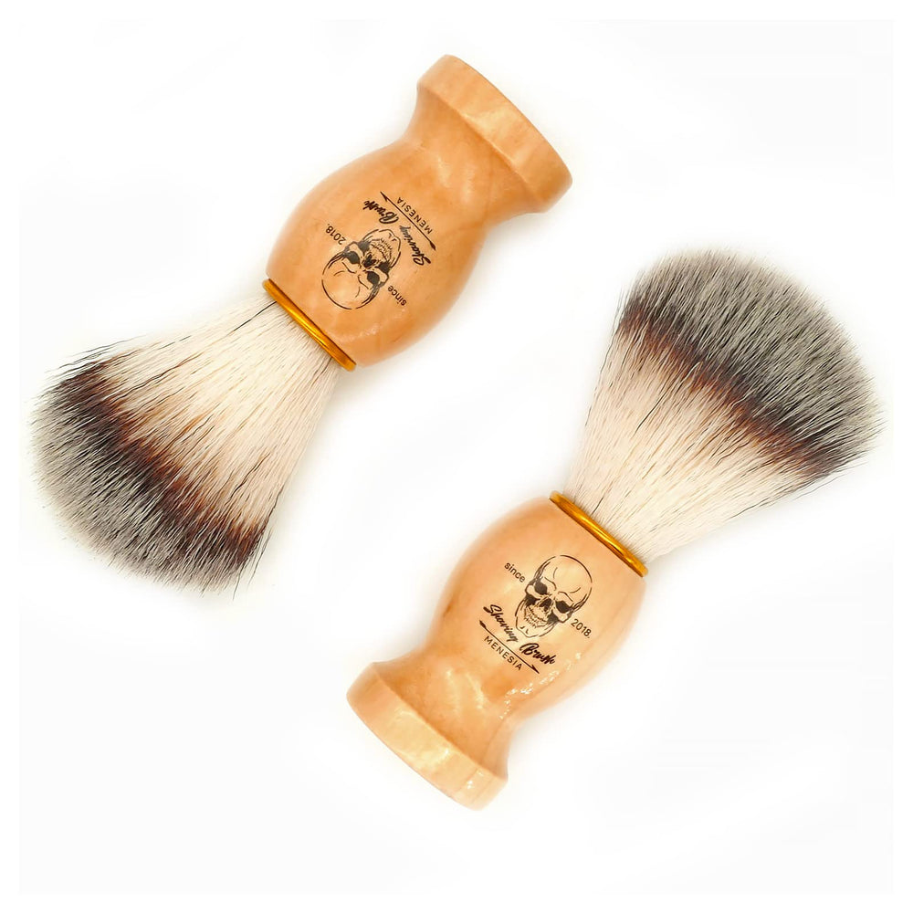Regalo ideal para hombres: brocha Menesia lista para regalar.