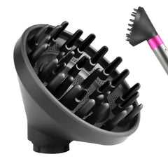 MengTiger difusor para Dyson Airwrap, acoplamiento sencillo, definiciones de rizos más estables