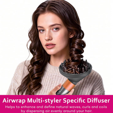 MengTiger difusor Dyson Airwrap, mejora definición de rizos y reduce frizz