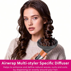 MengTiger difusor Dyson Airwrap, mejora definición de rizos y reduce frizz