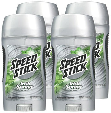 Mennen Speed Sticks Irish Spring Original, aroma-fresco, sensación agradable para jornadas largas.