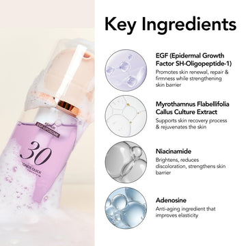 MENOKIN Masque Bulles 30 Secondes — avant/après avec un teint plus lumineux
