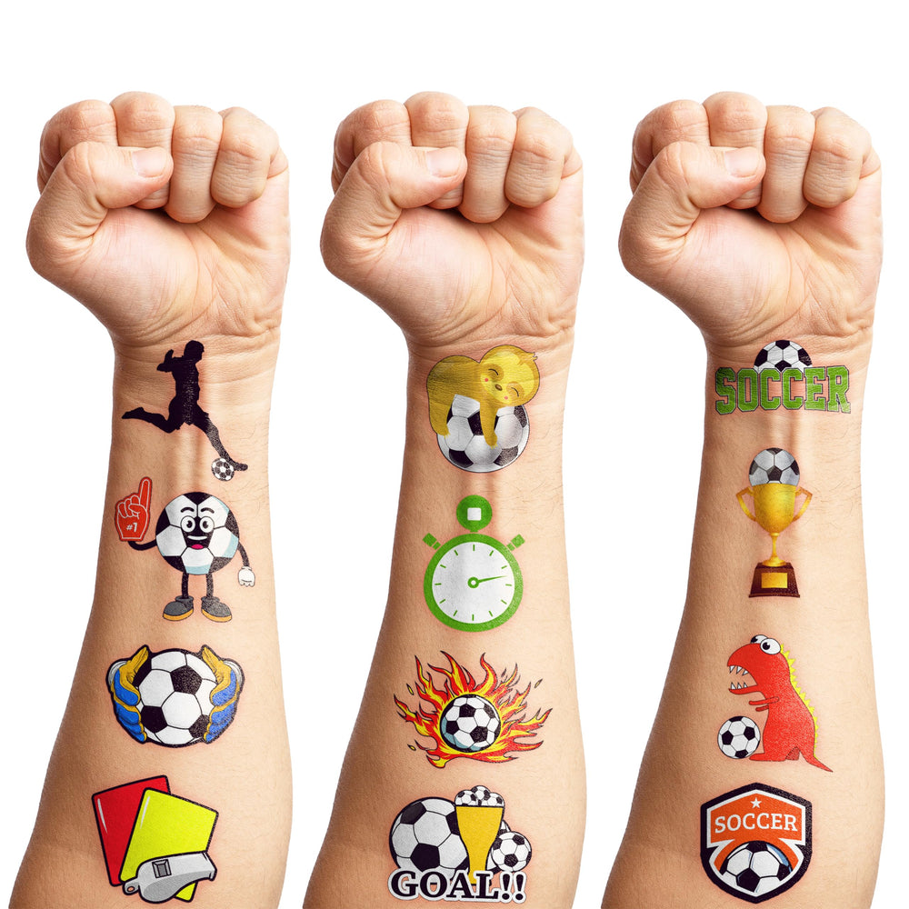 MeoIsDaBest tatuajes futbol para regalos y bolsas de fiesta.