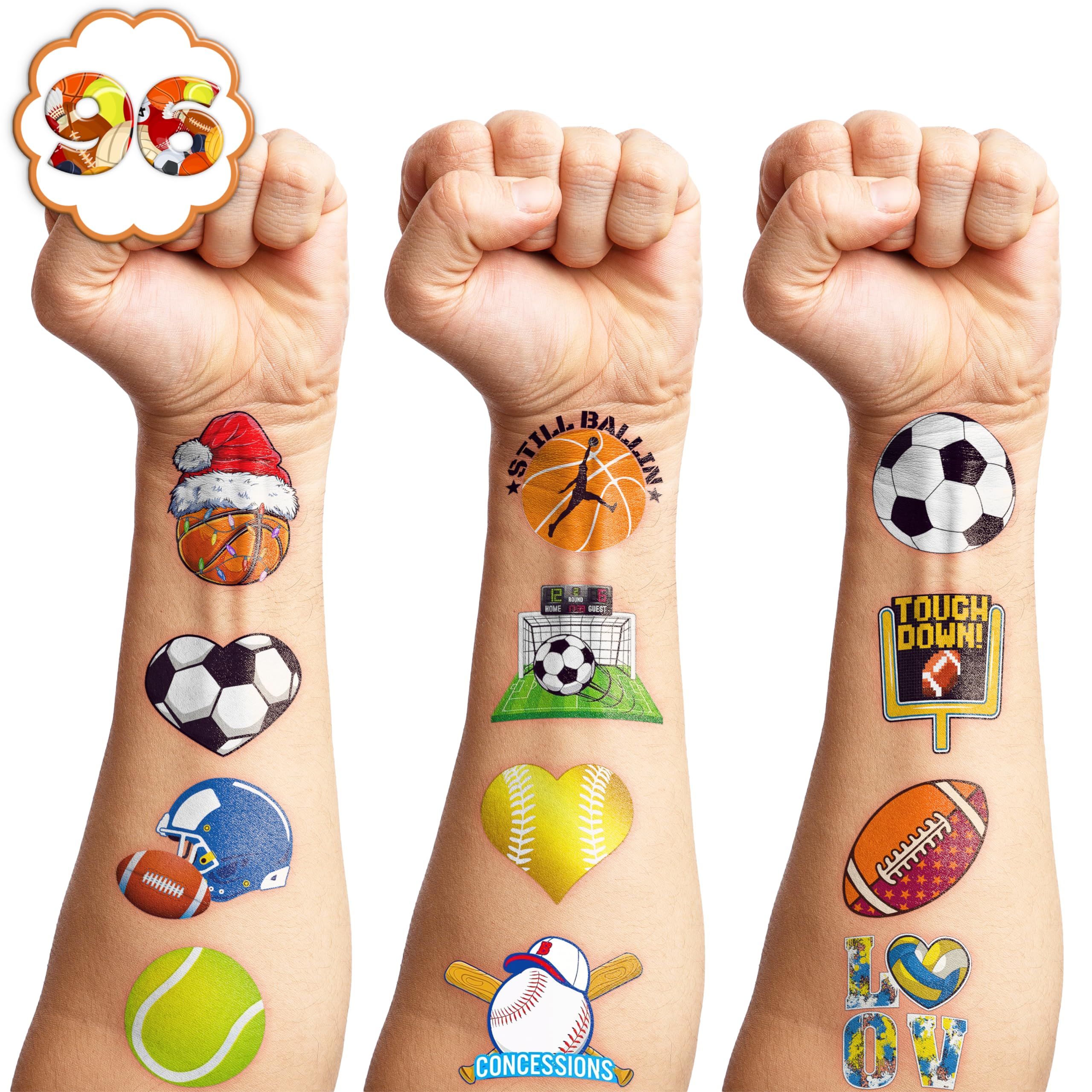 MeoIsDaBest tatuajes temporales para fiestas, duraderos en la piel.
