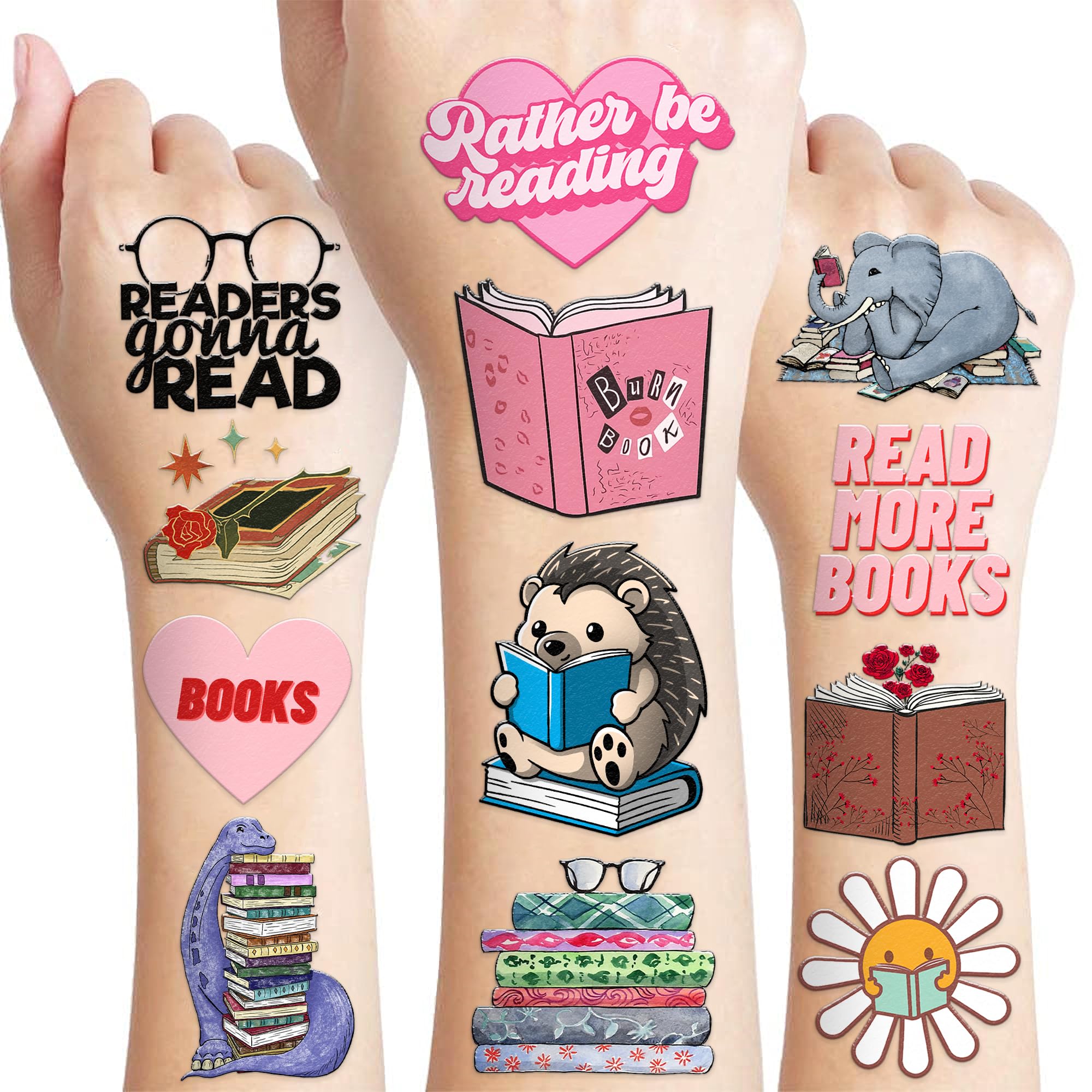 MeoIsDaBest tatuajes-libro-96-hojas: 96 diseños para decorar fiestas y lecturas.