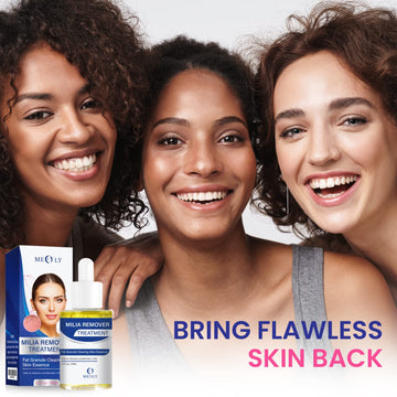 MEOLY Milia Remover, zonas sensibles como ojos y mejillas, uso diario.