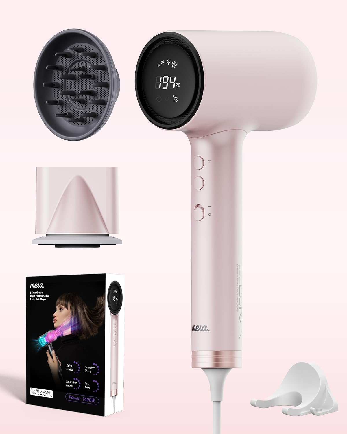 Mera ProMax Ionic-X kit completo de herramientas para estilistas profesionales.