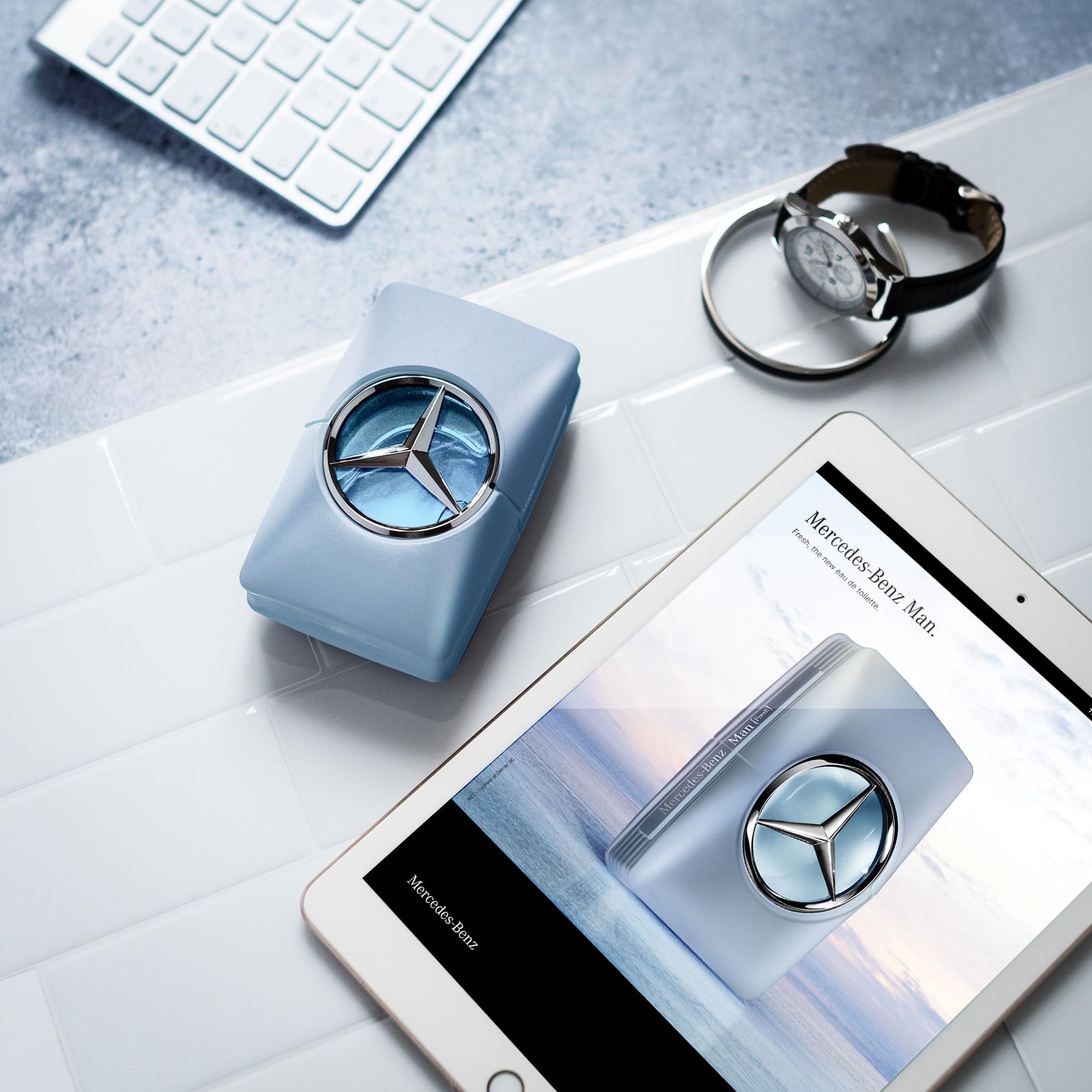 Mercedes-Benz Man Fresh notas-citricas, apertura fresca que invita a acercarte
