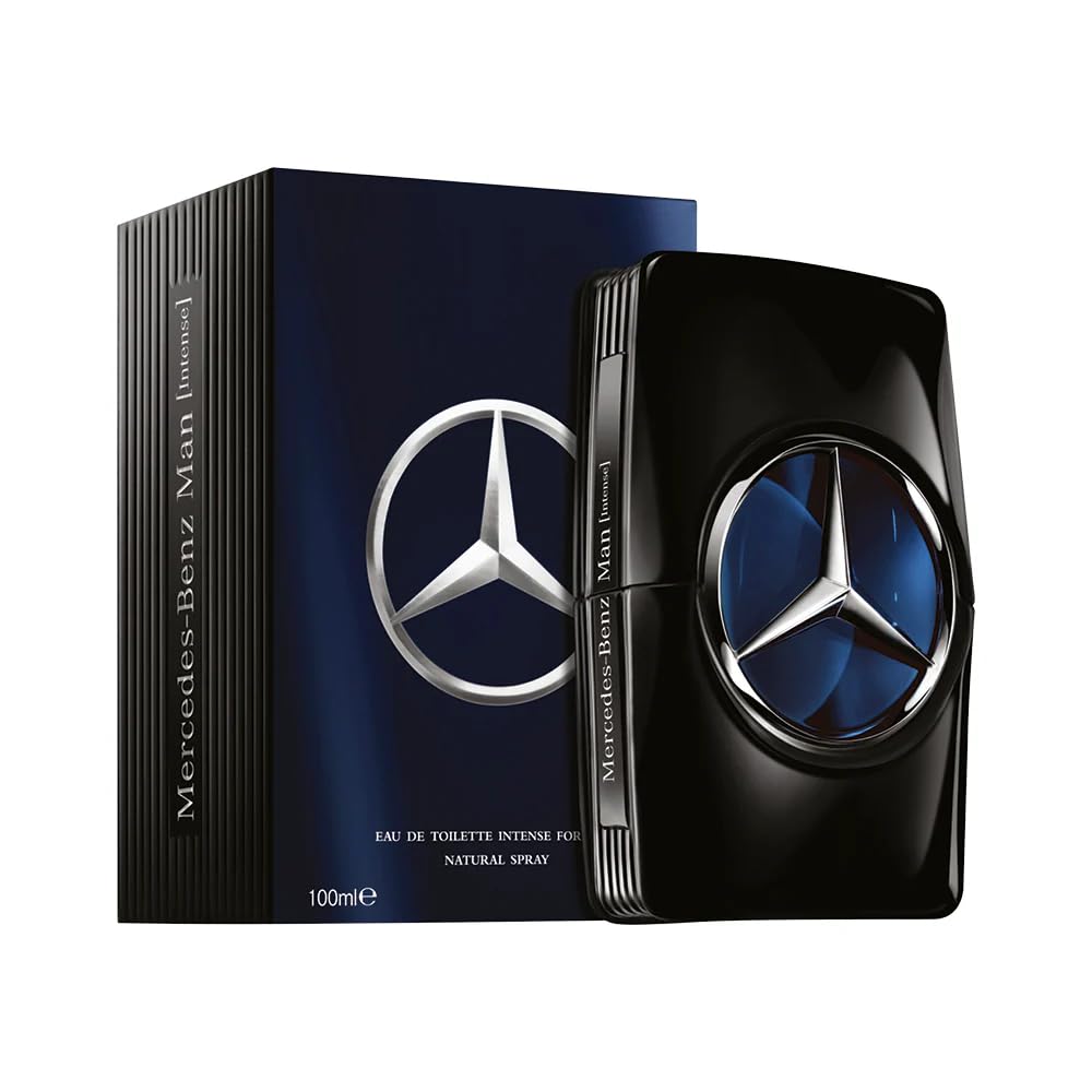 Mercedes-Benz Man Intense: botella de fragancia amaderada para uso diario