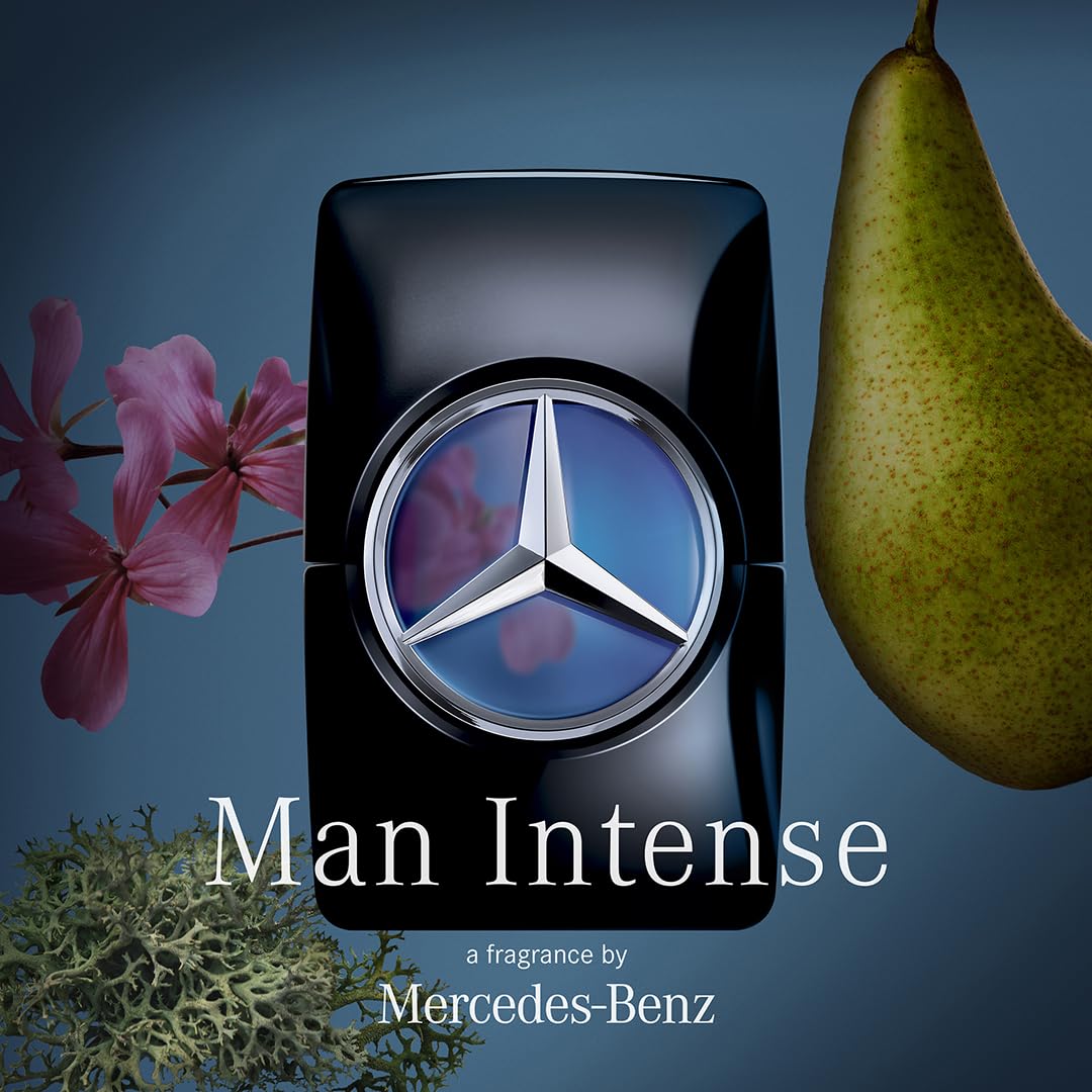 Mercedes-Benz Man Intense: enfoque en regalo y presentación sofisticada