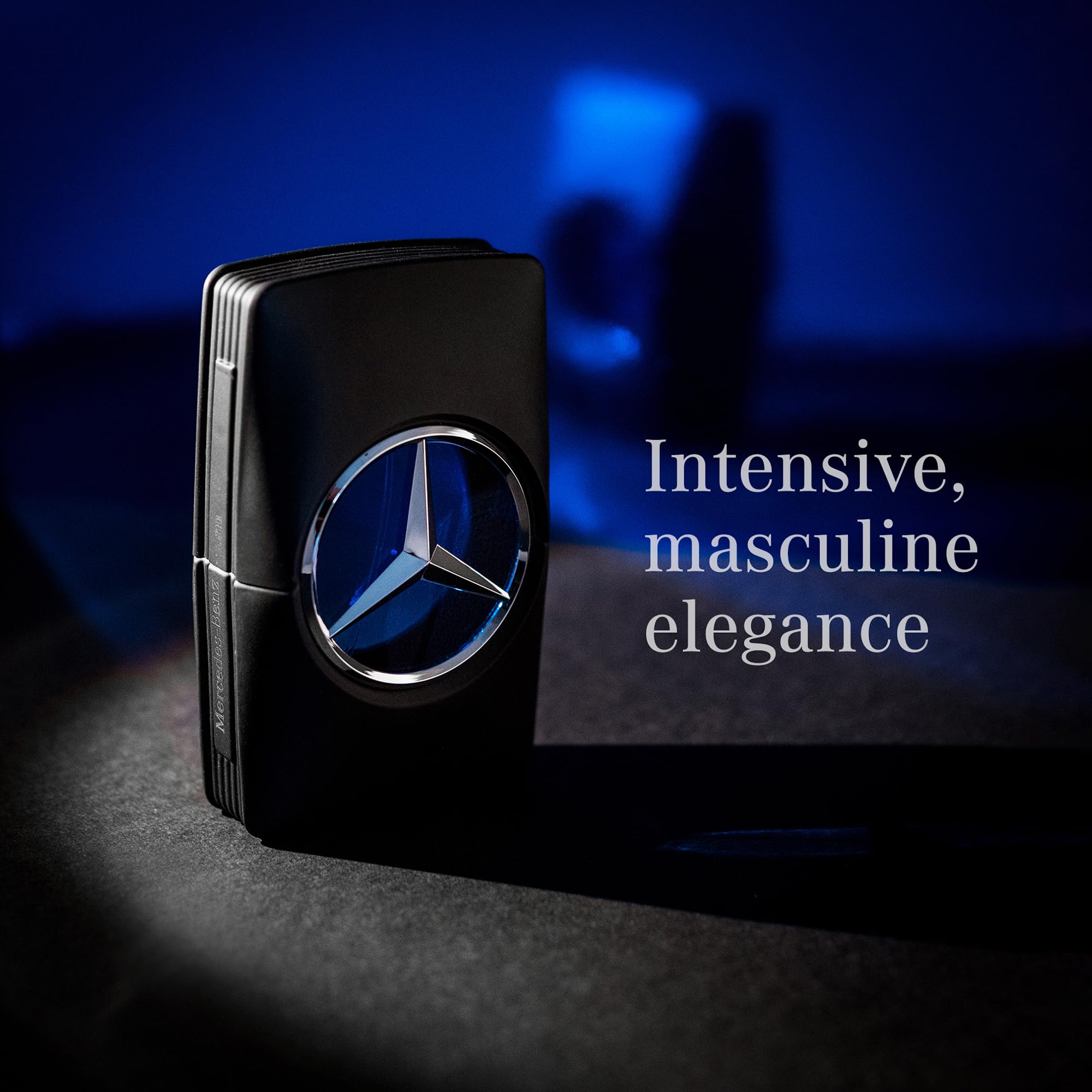 Notas de pera y ambreta en Mercedes-Benz Man, sensación fresca y distintiva