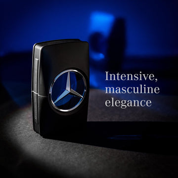 Notas de pera y ambreta en Mercedes-Benz Man, sensación fresca y distintiva
