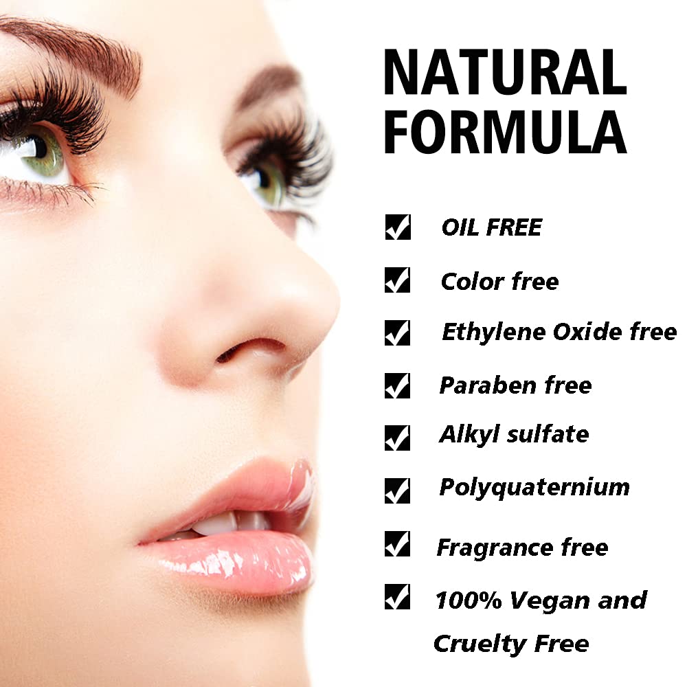 Espuma limpiadora Mererke_Pretty para párpados, elimina aceites y maquillaje ligero.